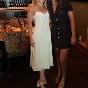 Reformation Juliette Dress - Ivory